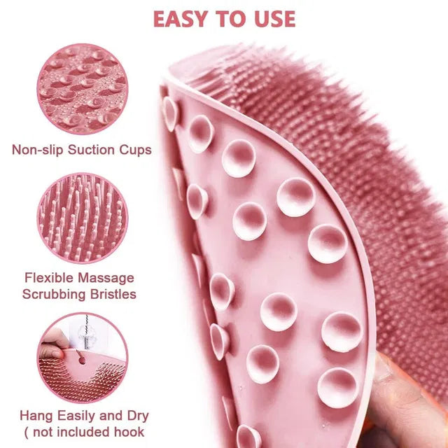 Silicone Multiuse Scrubber For Bath, Foot